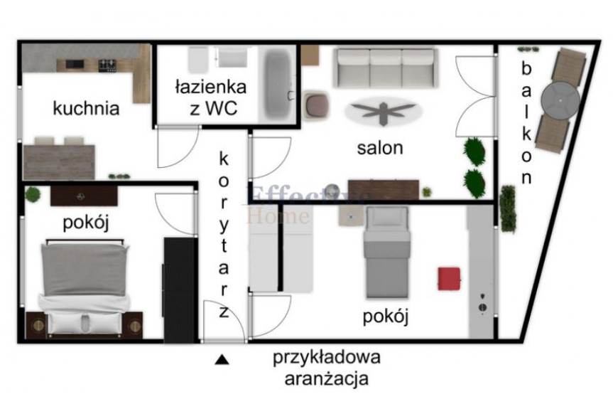 Wrocław, Wrocław-Fabryczna, Popowice, ok.Legnickiej/Popowice, 3pok.balkon,rozkład,II p.TRAMWAJ "MAGNOLIA"